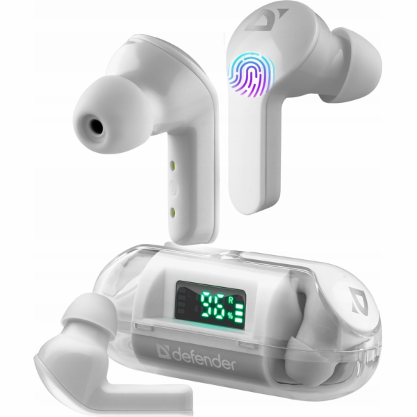 Sluchátka Bluetooth TWINS 916  BÍLÁ