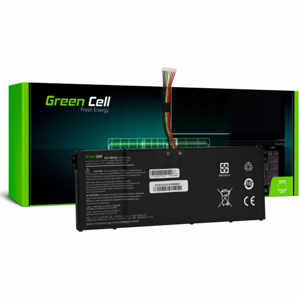 Green Cell AC14B13J AC14B18J Battery for Acer Aspire 3 A3...