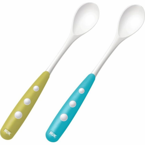 Dětské lžičky NUK 2 ks fialové
