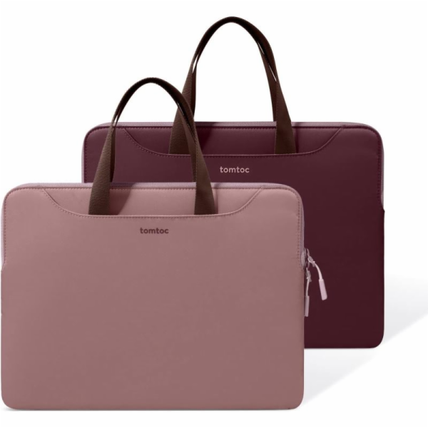 TOMTOC DUAL Sleeve for MacBook 13,5", rasp/pink