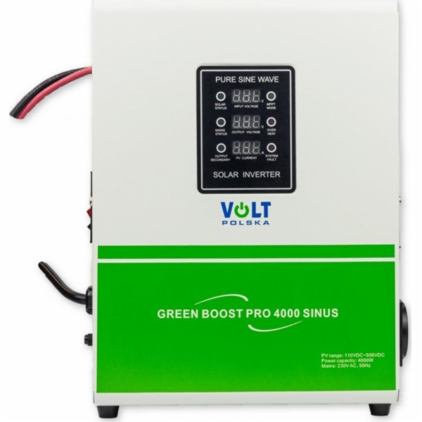 Solární regulátor VOLT Green Boost Pro 4000 Sinus BYPASS ...