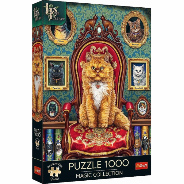 Puzzle TREFL Magic Collection Šílené kočky 1000 dílků
