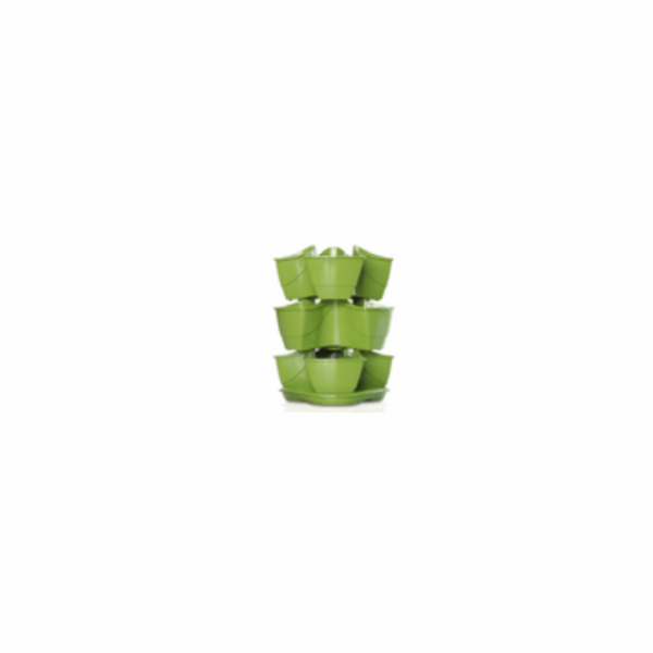Květináč na bylinky COUBI HERBAL bílý 29,5x29,5x38cm