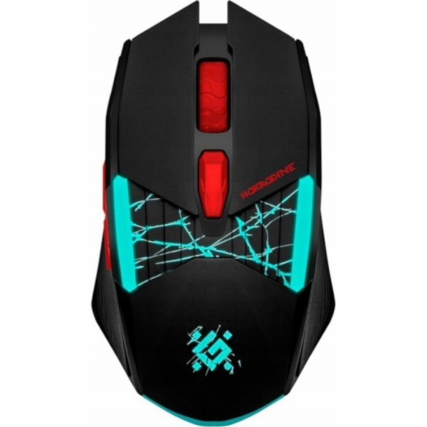 POČÍTAČOVÁ MYŠ DEFENDER GM-237 HORRODINE RF 3200dpi 6P ČERNÝ