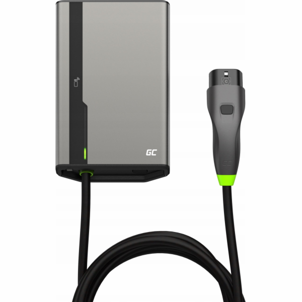 Wallbox Green Cell HabuDen 22kW 32A - 5m kabel s NFC