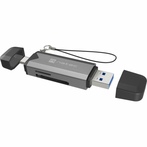 Čtečka karet Natec SCARAB 3 USB-A + USB-C 3.1 GEN 1/micro...