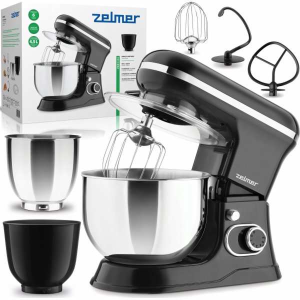 Zelmer ZKR1355 kuchyňský robot 1200 W Černá