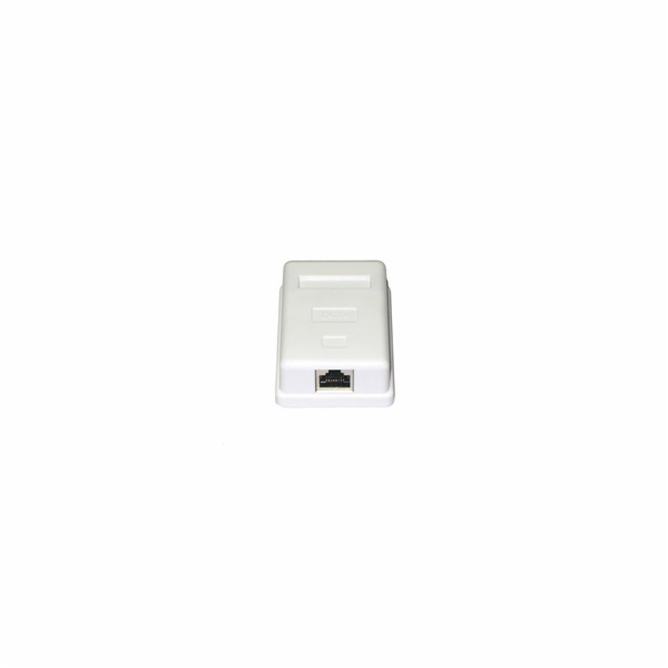 Zásuvka STP 1x RJ45 Cat5E, blok 110, na omítku