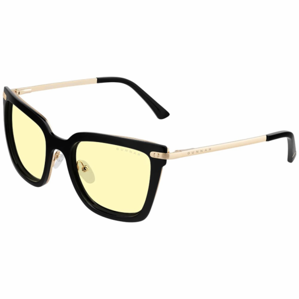 GUNNAR kancelářske/herní brýle  KAIA ONYX jantarová skla ...