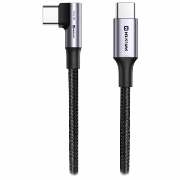 Swissten datový kabel usb-c/usb-c 5a (100w) pro notebooky...