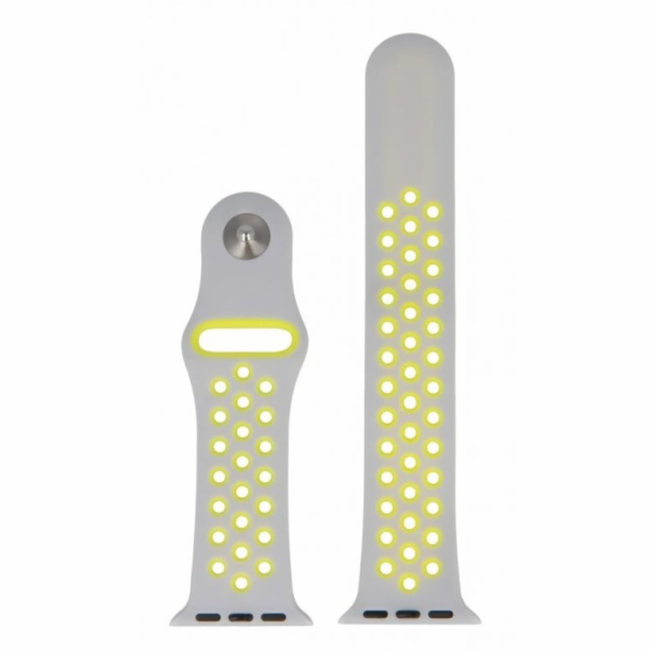 Swissten řemínek pro apple watch silikonový - sport 42 / ...