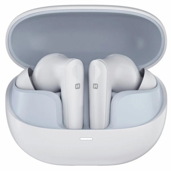 Swissten bluetooth anc sluchátka focus bílá