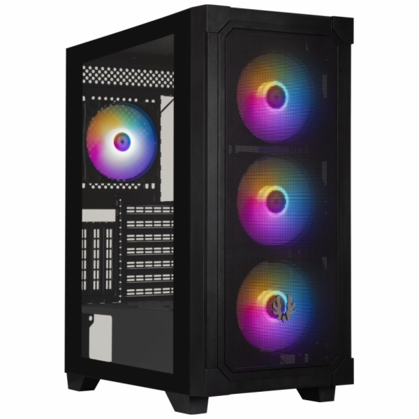 BitFenix skříň Graph ATX / 4x120 mm fan F-RGB / 2xUSB 3.0...