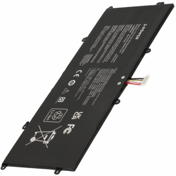 2-POWER Baterie 15,4V 3570mAh pro ASUS K435EA, R435EA, UX...