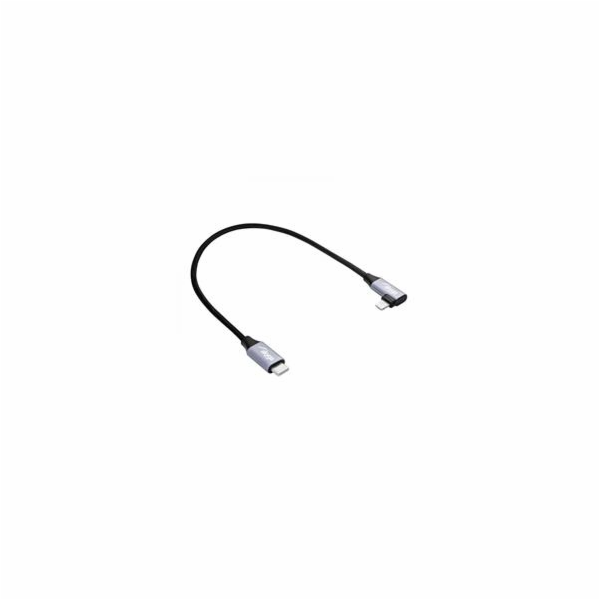Akyga Angle Kabel USB-C / Lightning 30cm AK-USB-55 30W Mesh