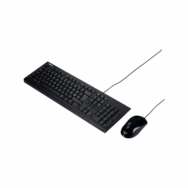 ASUS U2000 Keyboard + Mouse Set CZ/SK (BK)