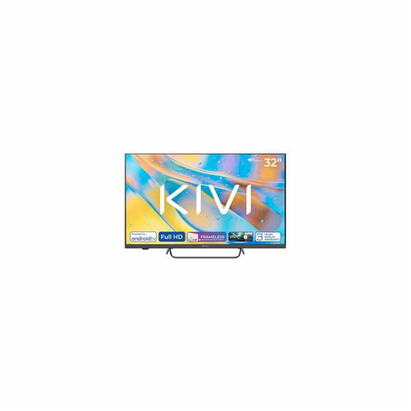 KIVI - 32 , FHD, Android TV 11, Černá, 1920x1080, 60 Hz,r...