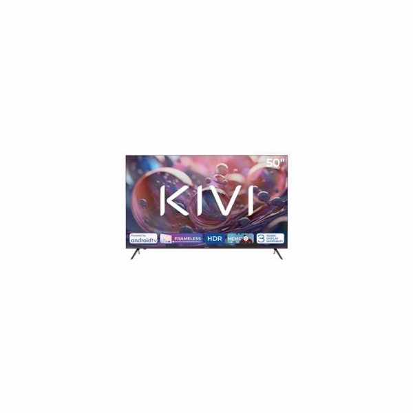 KIVI - 50 , UHD, Android TV 11, Černá, 3840x2160, 60 Hz, ...
