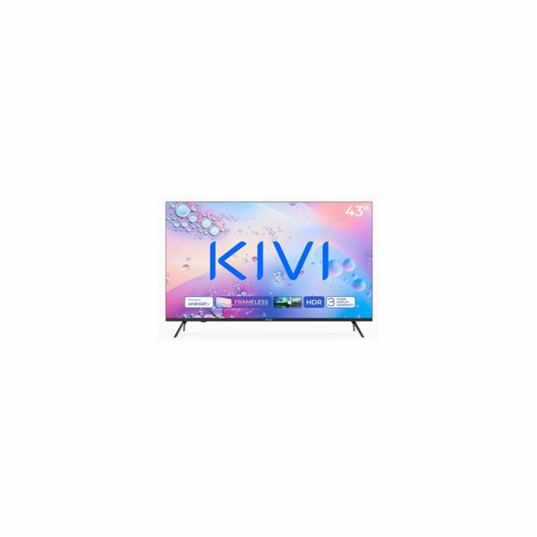 KIVI - 43 , UHD, Android TV 11, Černá, 3840x2160, 60 Hz, ...