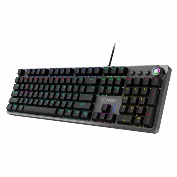 MSI herní klávesnice FORGE GK310 Red/ drátová/ mechanická...