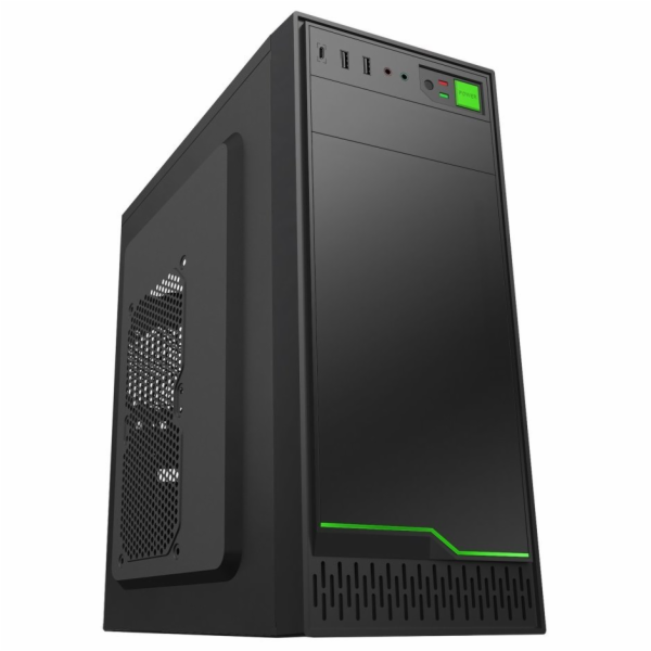 EUROCASE MidT ML N6-500B / bez zdroje / 2x USB 3.0  / USB...