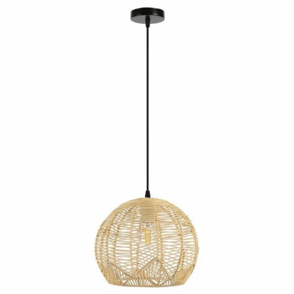 IMMAX BOHO PELO designové závěsné svítidlo, D30cm, E27, p...