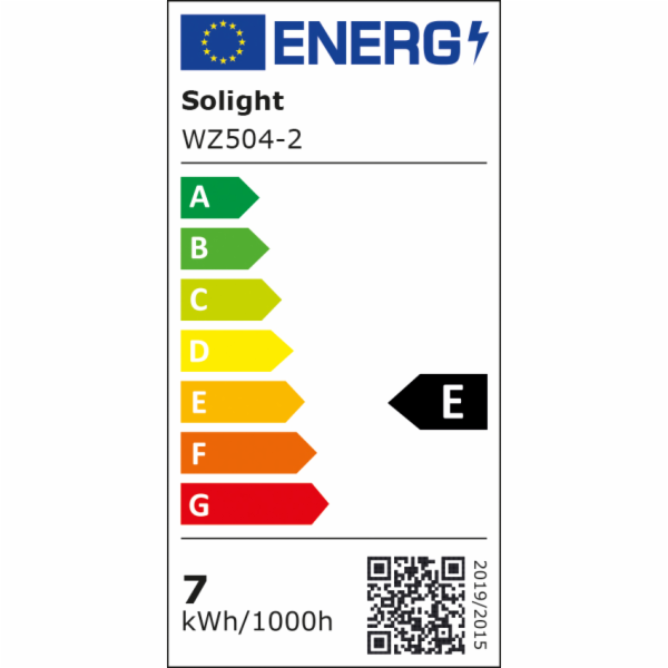 Solight LED žárovka, klasický tvar, 7W, E27, 3000K, 270°,...