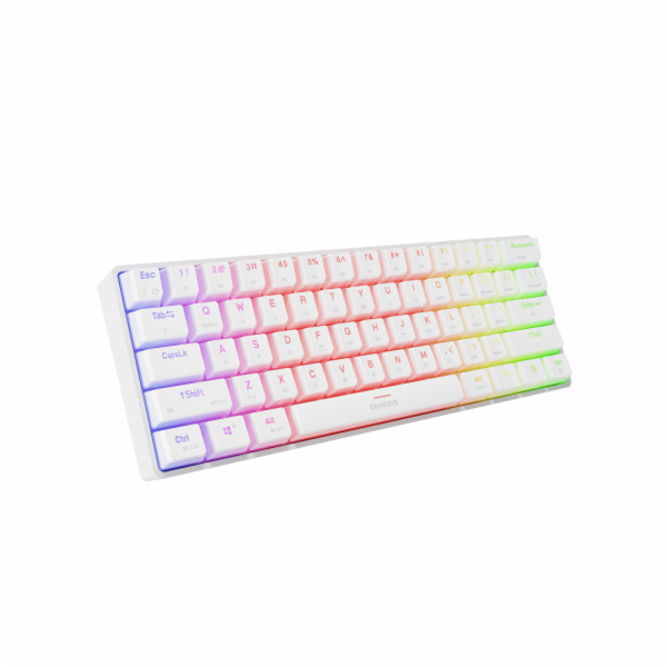Genesis herní klávesnice THOR 660 G2/Gateron Red/USB+BT/U...