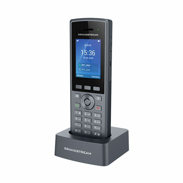 Grandstream DP735 SIP DECT odolná ručka, 20 SIP účtů, IP6...