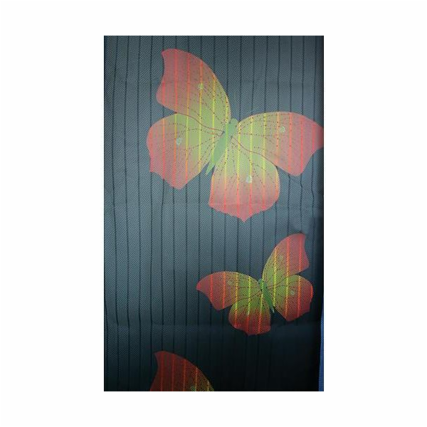 Síť do dveří proti hmyzu magnetická 218x96cm vzor motýl