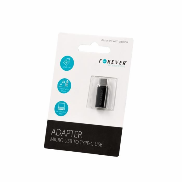 Redukce Micro USB - USB-C FOREVER