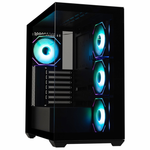 BitFenix skříň CETO Cube / 4x 120mm ARGB fan / 2x USB 3.0...
