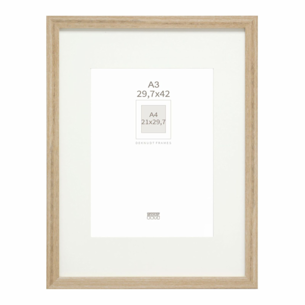 Deknudt S66KH1 P1 DIN A3 29,7x42 Holz eichefraben mit Pptt.