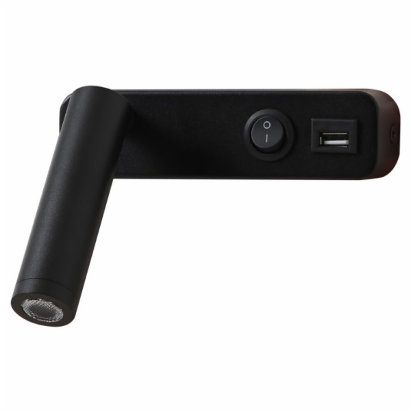 IMMAX GOAL designové nástěnné LED svítidlo, vypínač, USB,...