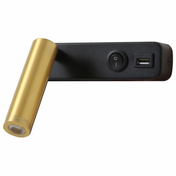 IMMAX GOAL designové nástěnné LED svítidlo, vypínač, USB,...