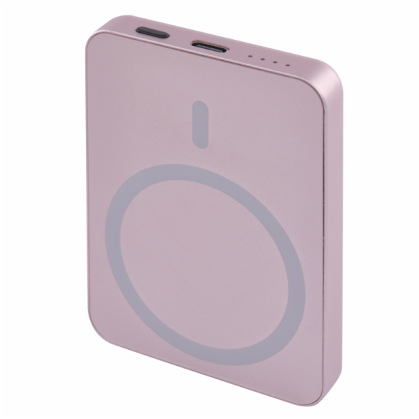 EMOS POWERBANKA WI 522, bezdrátové nabíjení 20W, 5.000mAh...
