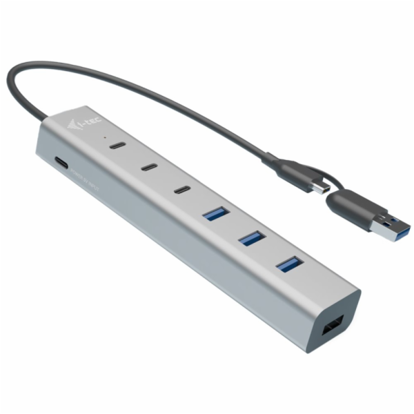 i-tec USB-C/USB-A Charging Metal HUB 7 Port (3x USB-C, 4x...