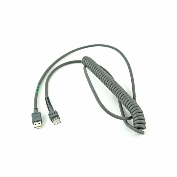 Kabel Zebra USB kroucený, 2.8m