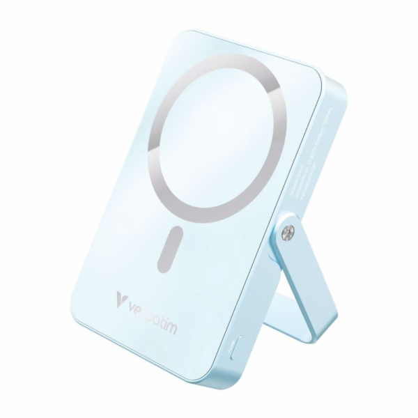 Verbatim Power Bank mit Standfuß mag.wireless 10000mA bla...