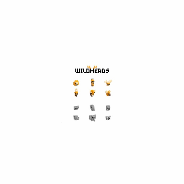 Pixio Voxart - Wildheads - Orange Edition, Smart Pixel