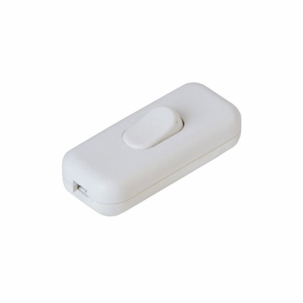 Vypínač&nbsp;mezišňůrový&nbsp;250V/2,5A&nbsp;bílý&nbsp;HADEX