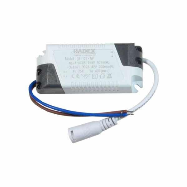 Zdroj pro LED 8-12W, 27-36V/300mA G075B