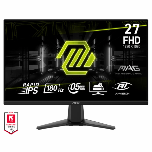 MSI Gaming monitor MAG 275F, 27" Rapid IPS/FHD/180Hz/0,5m...