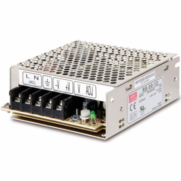 Zdroj Mean Well RS-50-24 průmyslový, 50W, 24V