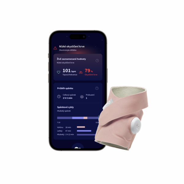 Owlet Dream Sock - Dusty Rose