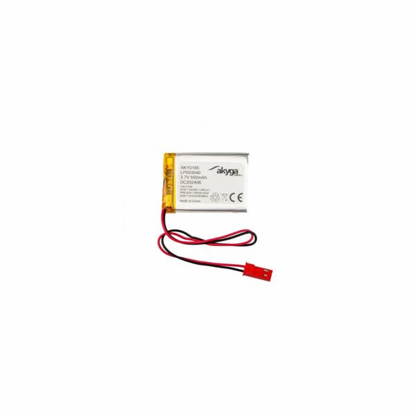 Akyga Li-Pol baterie LP503040 3.7V / 550mAh PCM JST 2.54 ...