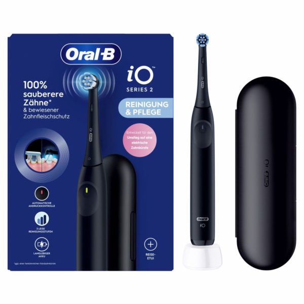 Oral-B iO Series 2 Night Black mit Reiseetui