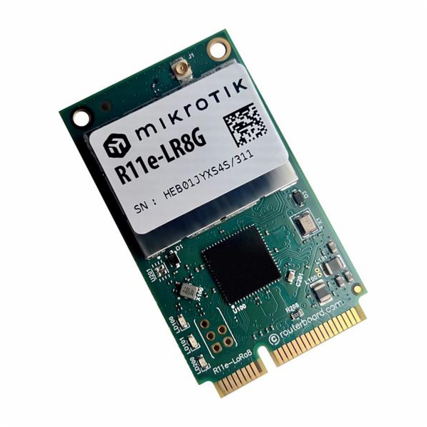MikroTik R11e-LR8G Mini-PCIe, LoRa 863-870 MHz, U.FL, 27 dBm