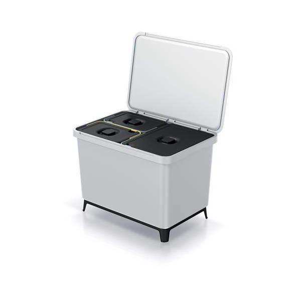 Odpadkový koš Prosperplast SYSTEMA 1x23l + 2x10l popelavý...