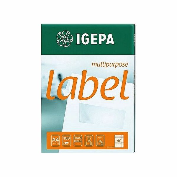 Mondi LABELS A4 IGEPA DIA.117 MM (CD) (100)